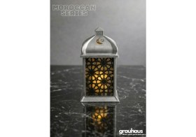 Resim Özbience Islami Desenli Dekoratif Ramazan Feneri, Şık Ev ve Ofis Aksesuarı 