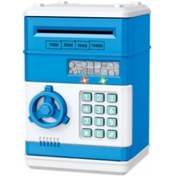 Resim Büro Ev Ofis Çocuk Hediyesi İçin Şifreli Elektro Atm Kasa Otomatik Kumbara 