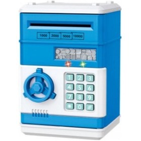 Resim Büro Ev Ofis Çocuk Hediyesi İçin Şifreli Elektro Atm Kasa Otomatik Kumbara 