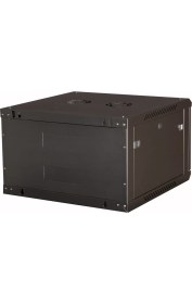 Resim Lande - 6u 19" Duvar Tipi Rack Kabinet - Genişlik: 600 mm | Derinlik: 600 mm - Siyah 