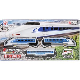 Resim Can Oyuncak 15 Parça Pilli Hızlı Tren - Standart / Standart 