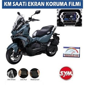 Resim Sym Adx 125 Motosiklet Ekran Km Koruyucu 