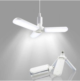 Resim Forest Aydınlatma 45 Watt Pervane Fan Ampul Beyaz Işık 4050 Lumen E-27 Duy Tipi Enerji Tasarruflu 