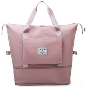 Resim Maiyame Kadınlar İçin Katlanabilir Spor Çantası - Büyük Kapasiteli, Su Geçirmez Yoga Çantası Çok Renkli 