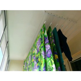 Resim Çukurova Asansörlü Çamaşırlık Kurutma Askısı 7'li 200 CM Beyaz 