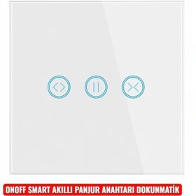 Resim Tuya Destekli Akıllı Panjur Anahtar 