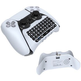 Resim Wholesale00 Ps5 Dualsense Kablosuz Oyun Kolu, Mini Klavye, Bluetooth Uyumlu 