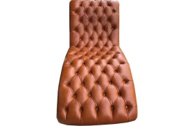 Resim 3A Mobilya Hakiki Deri Daybed Dinlenme Koltuğu 