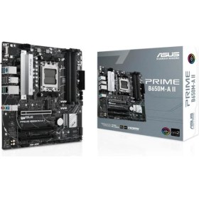 Resim Asus Prıme B650M-A Iı Ddr5 6400MHZ 1xvga 1xhdmı 1xdp 2xm.2 Usm 3.2 Matx Am5 ( Amd Am5 7000 Serisi Ile Uyumlu ) 