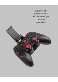 Resim Bfs Bluetooth Kablosuz Oyun Kumandası Android, Apple Uyumlu iOS , Pc 