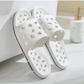 Resim Lıcorıce Ev Banyo İçi Boş Terlik Beyaz 
