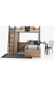 Resim Bubu Home Palsmart Dolaplı Ranza C.meşe 