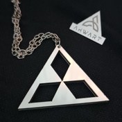 Resim AHWART Mitsubishi Araba Dikiz Aynası Süsü Mitsubishi Logosu KROM Pleksi Araba Süsü 