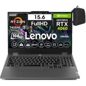 Resim LENOVO Loq Ryzen7-7435HS 32GB 1tb SSD 8GB/RTX4060 WIN11HOME 15.6" 144Hz Fhd IPS W83JC000UTR26+ZETTAÇANTA 