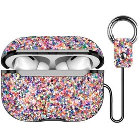 Resim Mepa Onegif Airpods 2 2.nesil Bright Simli Airpods Kapak - Gold Najmaddin 