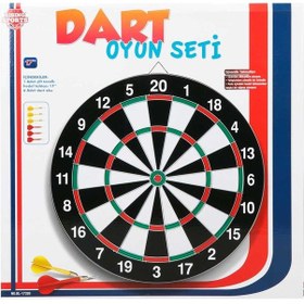 Resim Kutulu Çivili 41,5 Cm Dart Oyun Seti 