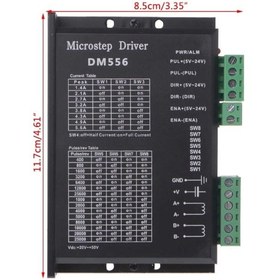 Resim Robizstore-Dm556 2 Faz 50V 5.6A Step Motor Sürücü Cnc 3 Boyutlu Yazıcı 3D 