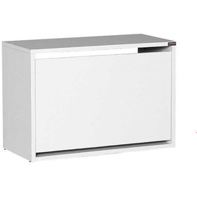 Resim New Step Oturaklı Ayakkabılık - Beyaz 