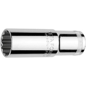 Resim Ceta Form 1/2"12 Köşe Derin Lokma Anahtar-30mm/kartlı C24-b30x 