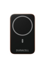 Resim Duracell 5.000mAh Magsafe Wireless Powerbank 18W ( Stand Özellikli ) - Siyah 