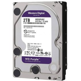 Resim WESTERN DIGITAL PURPLE SURVEILLANCE 2TB 7/24 5400RPM SATA3 64MB GÜVENLİK HARDDİSK 