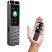 Resim Vandlion V99 Mp3 Müzik Çalar 1.47 "tft Ekran 1050 Mah 80 H Ses Kaydı Otg Tip-c Black 64gb 