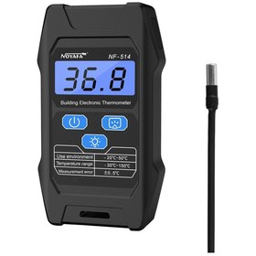 Resim Nf-514 Bina Sıcaklığı Test Cihazı Lcd Ekranlı Sıcaklık Ölçer 