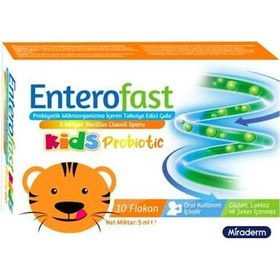 Resim Enterofast Kids Probiyotik 5 ML x 10 Flakon 
