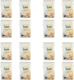 Resim Ipek Maxi Bebek Temizleme Pamuğu 60'lı 16 Paket 
