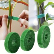 Resim 3 Paket Premium Yeşil Naylon Bitki Bandaj Bağları - Yeniden Kullanılabilir, Ayarlanabilir ve Yumuşak Domates Sarma için - Her Biri 101.6cm Uzunlukta, Dayanıklı ve Hava Koşullarına Dirençli Bahçe Bandı İç ve Dış Mekan Kullanımı 