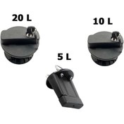 Resim MXO Plastik Yakıt/Su Bidonu Montaj Braketi 10 LT 