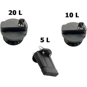 Resim MXO Plastik Yakıt/Su Bidonu Montaj Braketi 10 LT 