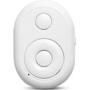 Resim Fastbuy Beyaz Beyaz Universal Bt Uzaktan Kumanda: Telefon Kamera Şeridi, Video Kontrol, E-kitap Sayfa Değiştirici, 10m Menzil 