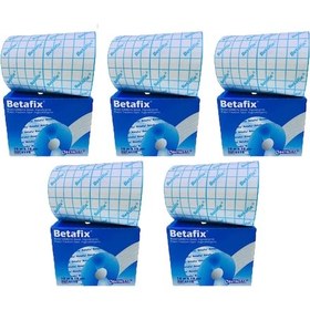 Resim Betafix Fix Flaster Esnek Sabitleme Bandı 10 M X 10 Cm 5 Kutu 