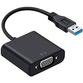 Resim Aghbilgisayar Usb To Vga Dönüştürücü Usb 3.0 Vga 15 Pin Çevirici Çoklu Ekran 