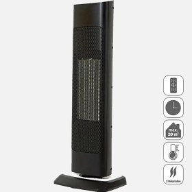 Resim Kasaplus Voltomat 2000W Termostatlı Kule Tipi Seramik Fanlı Isıtıcı 