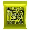 Resim Ernie Ball P02221 10-46 Elektro Gitar Teli Regular Slinky Nickel 