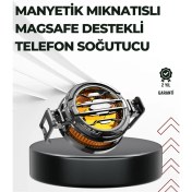 Resim Telefon Soğutucu | LED Işık Efektli | Power Aparatlı | Sessiz ve Taşınabilir Model 