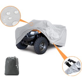 Resim AutoZEL Access BR400 ATV SU GEÇİRMEZ BRANDASI -GRİ 