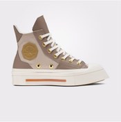 Resim Converse Chuck 70 De Luxe Squared Kadın Kahverengi/bej Sneaker 