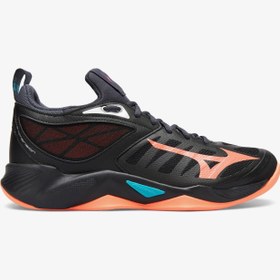 Resim Mizuno Wave Dimension Erkek Siyah Voleybol Ayakkabısı 