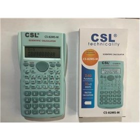 Resim Csl Cs-82ms-m Mavi Fonksiyonel Hesap Makinesi Çok Renkli 