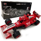 Resim Simülasyon Modeli Yarış Arabasını Geri Çekin-f1 Kırmızı 