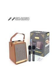 Resim Tastech BLUETOOTH HOPARLÖR 30W KABLOSUZ KARAOKE ÇİFT MİKROFONLU ŞARJLI KABLOSUZ SPEAKER 