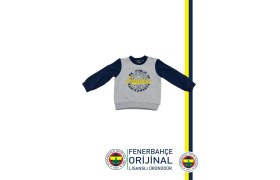 Resim Fenerbahçe Lisanslı Lacivert Bebek Sweat Republic Of Fenerbahçe 