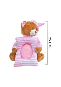 Resim Peluş Çerçeveli Ayı 25 Cm Pembe 