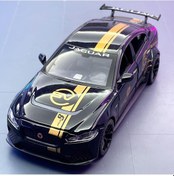 Resim Lichen 1:32 Jaguar Xesv Coupe Model, Işıklı Oyuncak Araba Süsü 