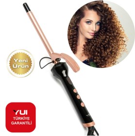 Resim Yui Kb306 Seramik Plaka Afro Dalga 13mm Saç Şekillendirici Maşa( Türkiye Garantili) 