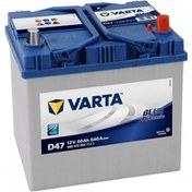 Resim Varta Blue Dynamic D47 12 V 60 Ah 540 CCA Akü (Asya Yüksek Tip) 