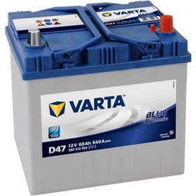 Resim Varta Blue Dynamic D47 12 V 60 Ah 540 CCA Akü (Asya Yüksek Tip) 